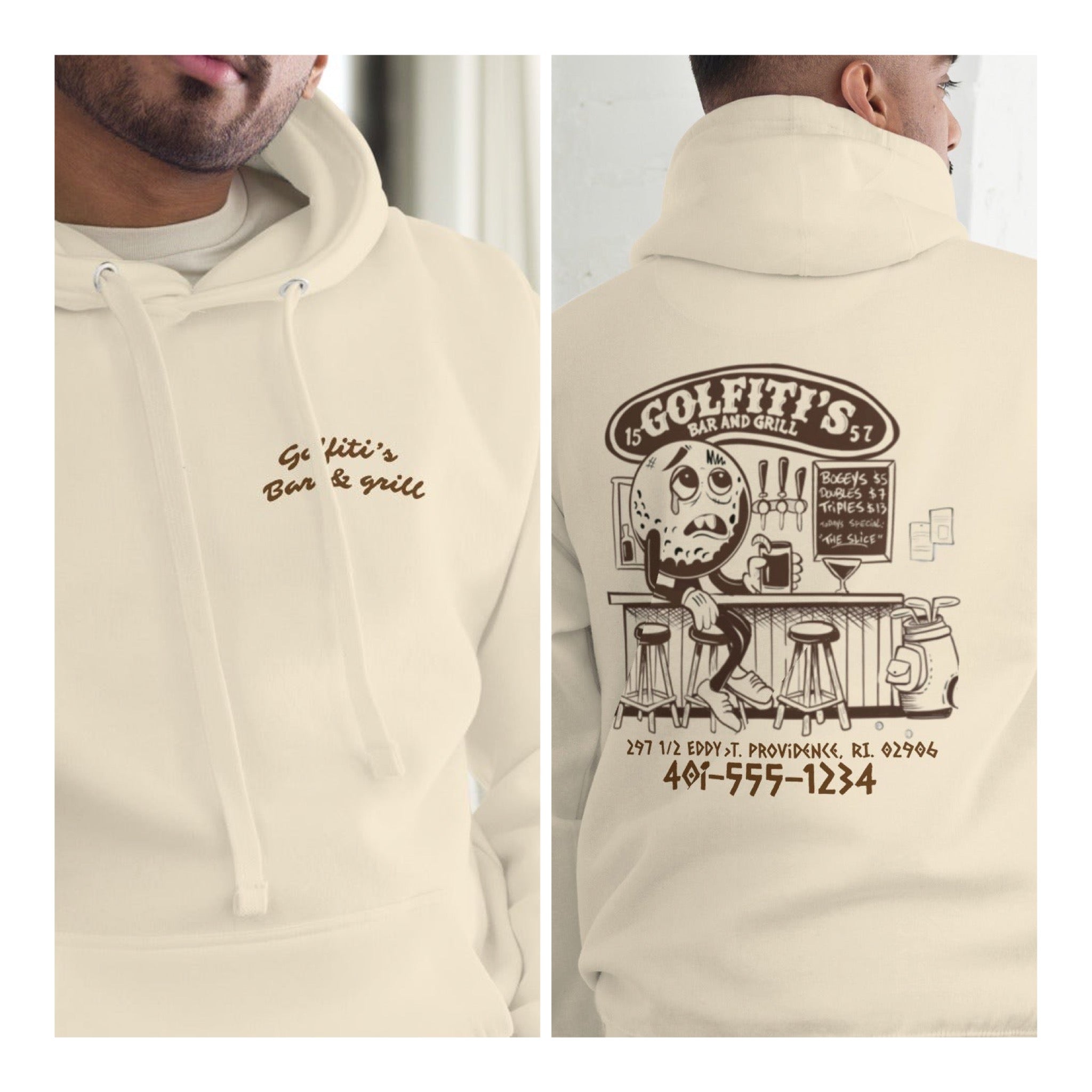 Unisex Golfiti Bar and Grill Golf Hoodie