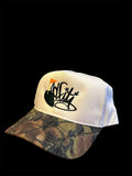 Golfiti Tag Script Camo Golf Hat