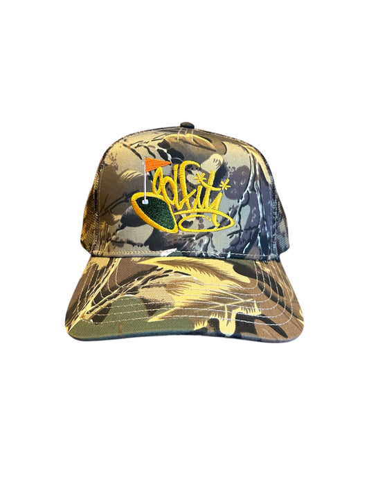 Real tree Golfiti trucker