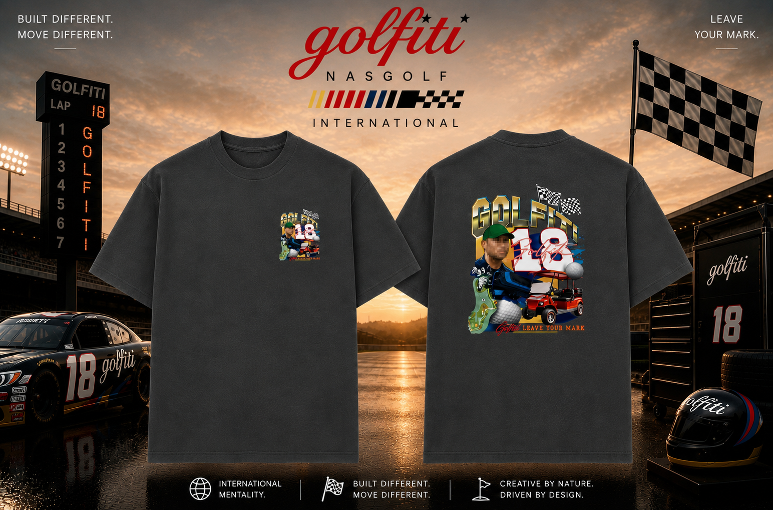 Golfiti Nasgolf golf shirt