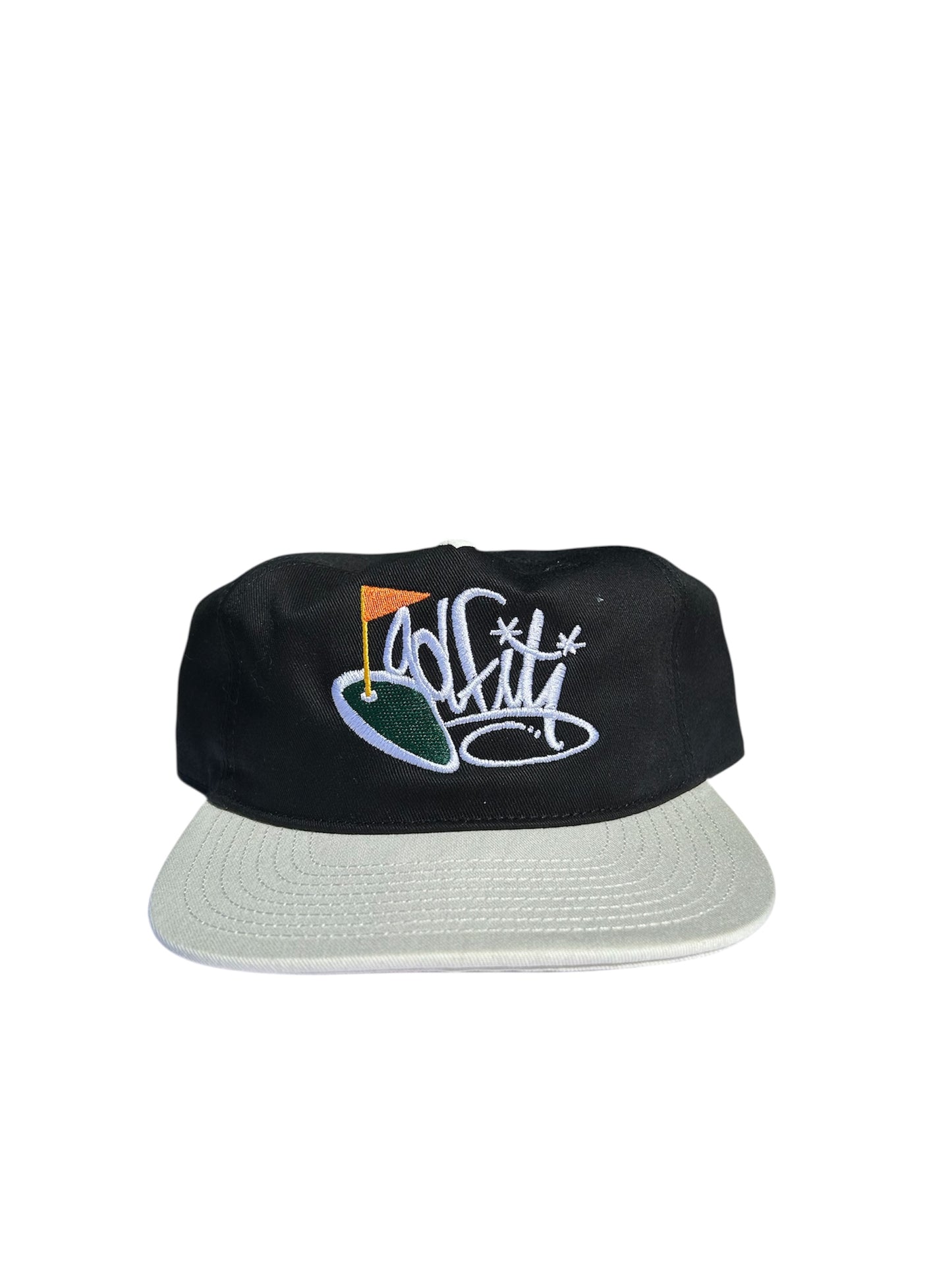 Golfiti black/white two-tone SnapBack