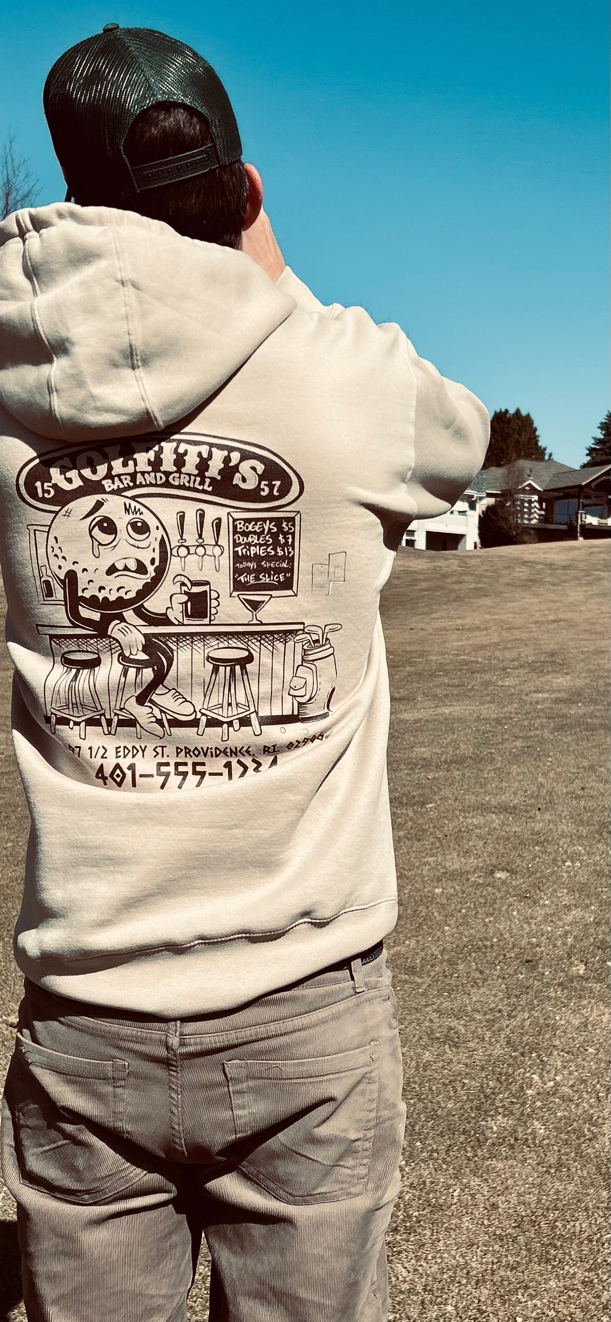 Unisex Golfiti Bar and Grill Golf Hoodie